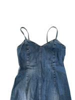 Load image into Gallery viewer, Vintage denim dress M
