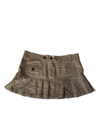 Load image into Gallery viewer, Vintage wool mini/micro skirt M
