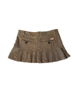 Load image into Gallery viewer, Vintage wool mini/micro skirt M
